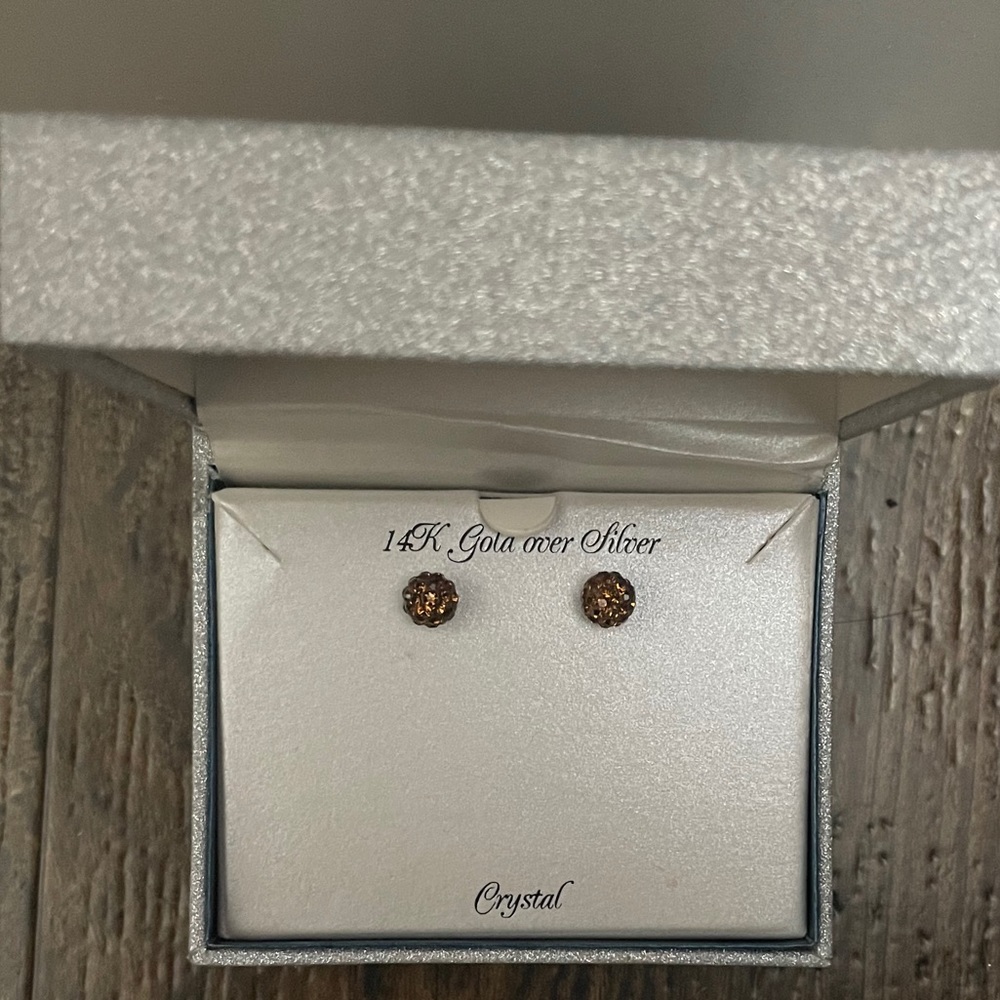 Crystal Ball Earring Set - Picture 4 of 6
